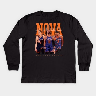 New York Knicks Nova Bros Kids Long Sleeve T-Shirt